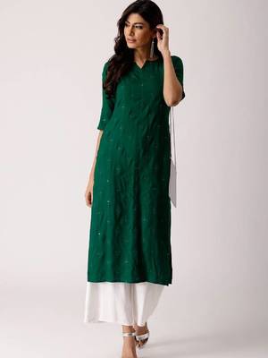 Women bandhani printed floral kurta 1