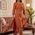 Orange muga cotton jamdani salwar suit dress material