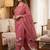 Pink muga cotton jamdani salwar suit dress material