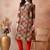 Women floral printed block print kurta