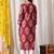 Women floral printed block print kurta
