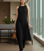 Women halter neck kurta