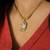 Tropical monstera leaf pendant necklace for women | anti-tarnish gold plated stainless steel