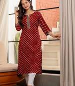 Women floral printed kurta