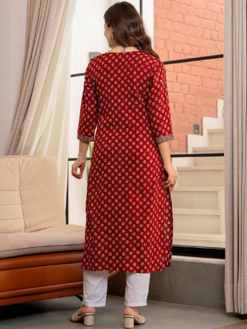Women floral printed kurta