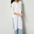 Women embroidered regular sleeves thread work kurta