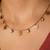 Butterfly charm necklace for women | anti-tarnish gold plated stainless steel multi-charm chain