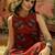 Block printed mandarin collar neck straight kurta