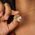 Pave butterfly crystal drop necklace for women | anti-tarnish gold plated satellite snake chain