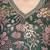 Women floral printed thread work kurta