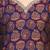 Women ethnic motifs printed thread work anarkali kurta
