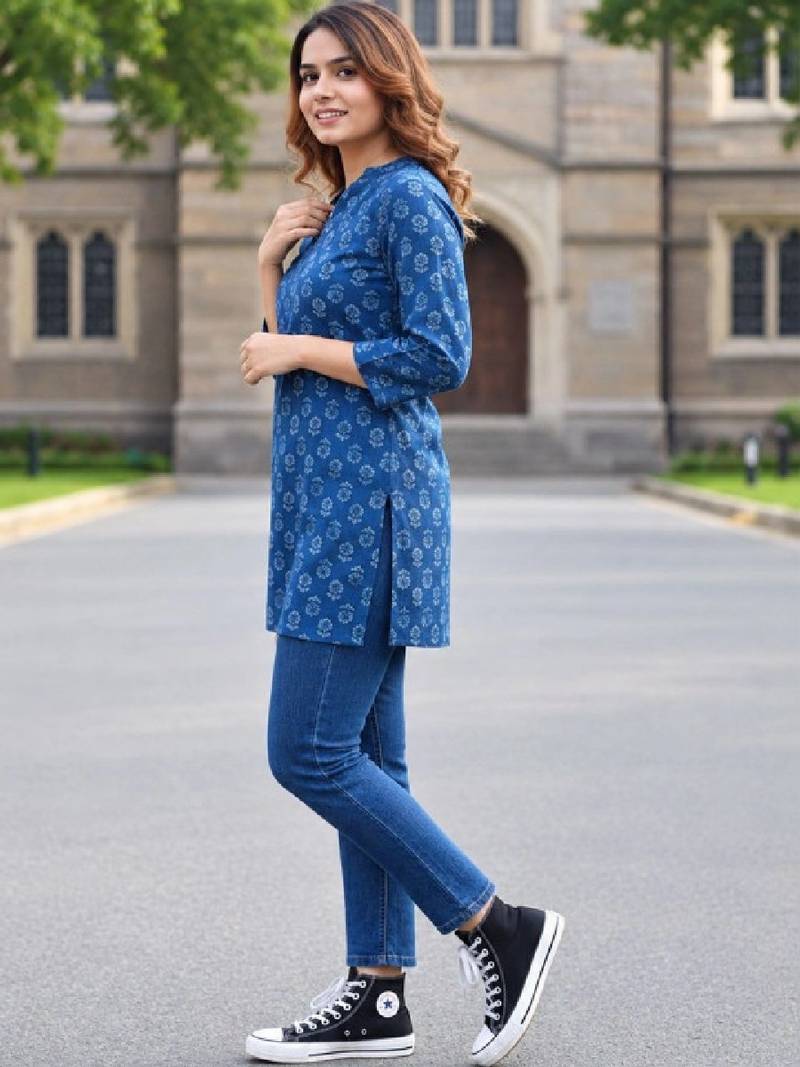Women ethnic printed kurta