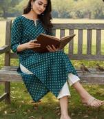 Women floral printed floral kurta