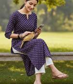 Women floral printed floral kurta