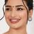 Crescent statement earrings