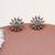 Floral stud earrings