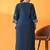 Aari work embroidered floral polyester straight calf length kurta