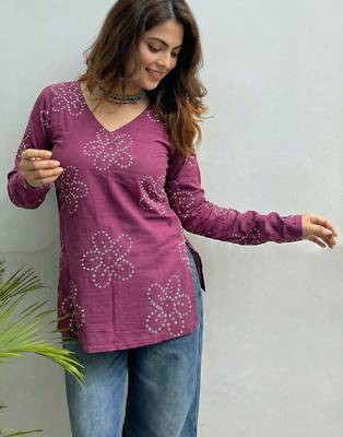 Women floral printed kurta 1