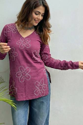 Women floral printed kurta