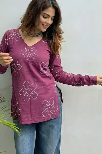 Women floral printed kurta