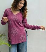 Women floral printed kurta