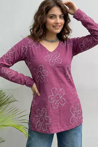 Women floral printed kurta
