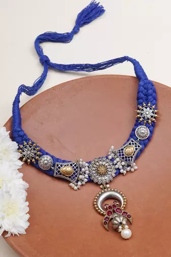 Ornate braid necklace
