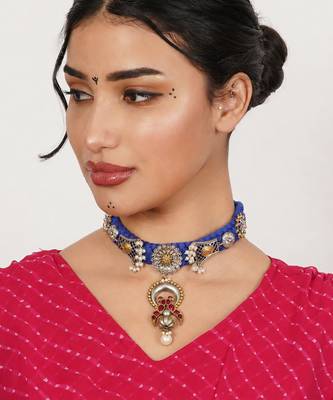 Ornate braid necklace 2