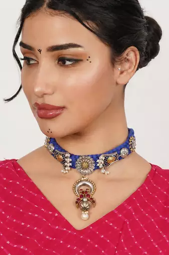 Ornate braid necklace
