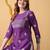 Women embroidered floral kurta