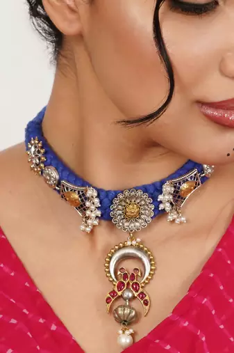 Ornate braid necklace