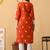 Women embroidered floral kurta