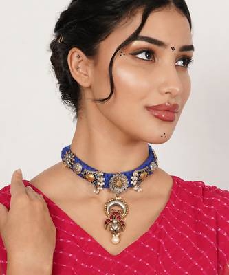 Ornate braid necklace 4