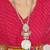 Pichwai painting necklace