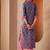 Women floral printed straight cotton kurta