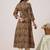 Women ethnic motifs printed floral kurta