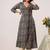 Women ethnic motifs printed floral kurta