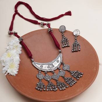 Ginni necklace with matching earring 1