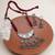 Ginni necklace with matching earring