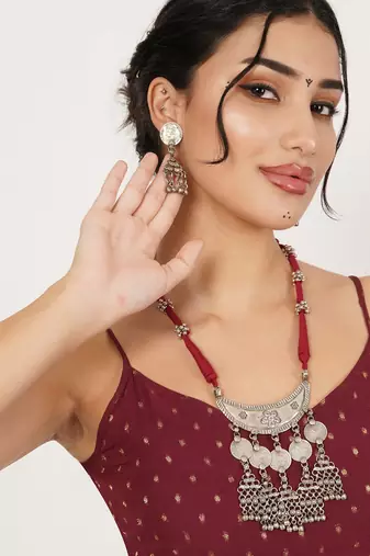 Ginni necklace with matching earring