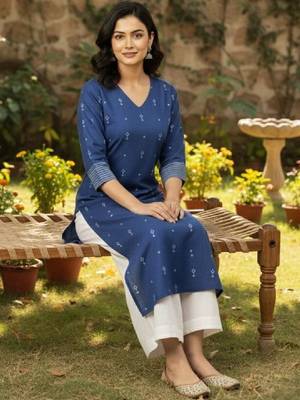 Women handloom kurta 1