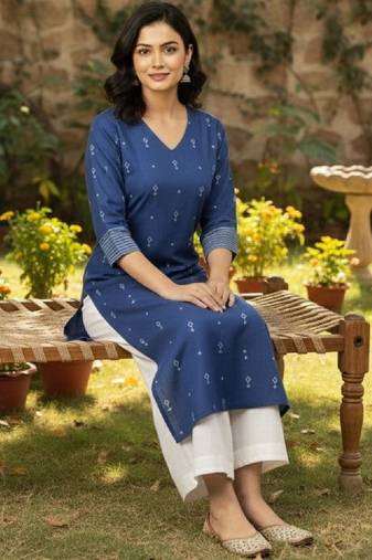 Women handloom kurta