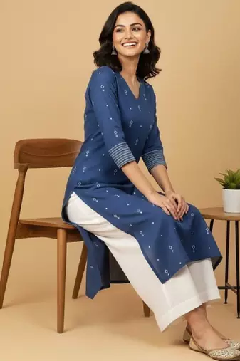 Women handloom kurta