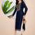Women ethnic motifs embroidered thread work kurta