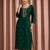 Women embroidered thread work kurta