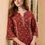 Women ethnic motifs printed indie prints kurta
