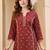 Women ethnic motifs printed indie prints kurta