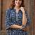 Women floral printed indie florals kurta