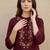 Women ethnic motifs embroidered thread work kurta