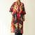 Women black printed indie prints cotton kurta